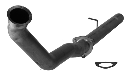 4" Cat & DPF Race Pipe w/ Flange | 2007-2012 Dodge 2500/3500 6.7L Cummins Mel's Manufacturing