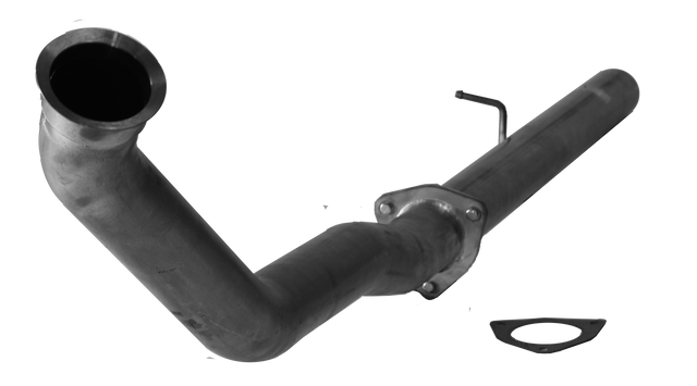 4" Cat & DPF Race Pipe w/ Flange | 2007-2012 Dodge 2500/3500 6.7L Cummins Mel's Manufacturing