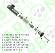 Carbonshocks 1" Bypass Valve O-Ring Kit
