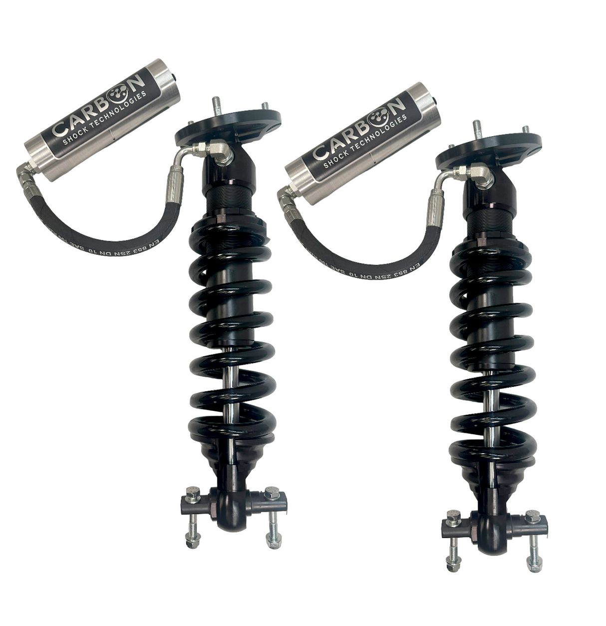 Carbon Shock Technologies 2.5" Coilovers for 2007-2018 Chevy Silverado 1500