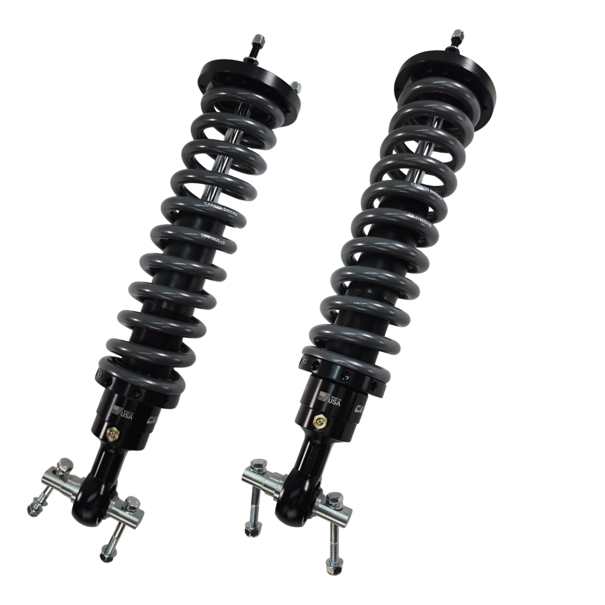 Carbon Shock Technologies 2.5" Front Coilovers 2019+ Chevy Silverado GMC Sierra 1500