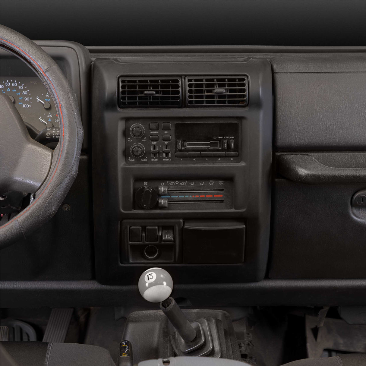 Metra 95-6549 Dash Kit Fits Jeep Wrangler TJ 1997-2002