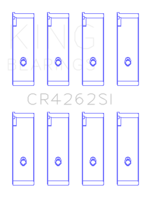 King Engine Bearings Suzuki J18K/J20A (Size +0.75mm) Connecting Rod Bearing Set