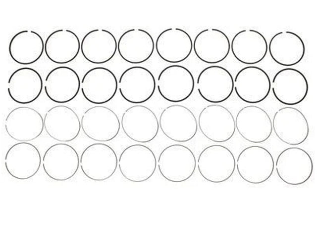 Mahle 41909 Piston Ring Set, 2001-2018 GM 6.6L Duramax Mahle