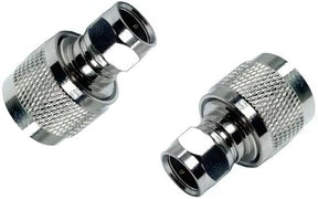 UHF PL259 Male to F-Type Male Adapter TekShack