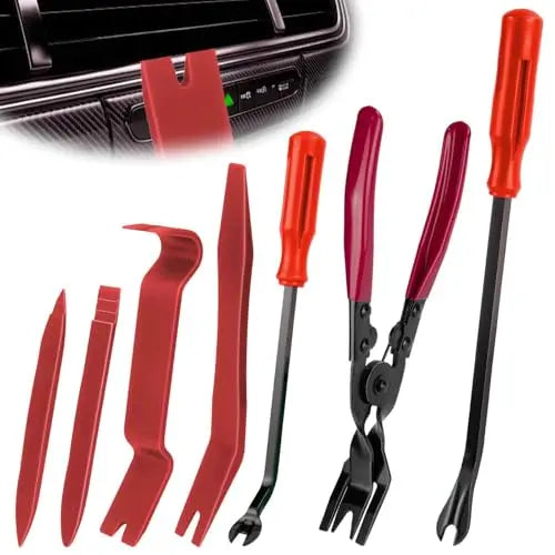BFXM 5 Pcs Auto Trim Removal Tool Kit BFXM-TRTK-Blue1 1 Set
