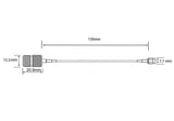 HT Electronics Handheld Antenna Cable SMA Male to UHF SO-239 Female Connectors 6'' TekShack