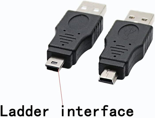 Male USB -> Male Mini USB Connector TekShack