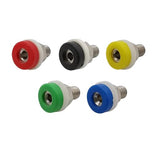 2mm Banana Jack Sockets for Test Connectors 5 Multi-Color Pack TekShack