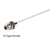 IPEX to N Type Female Coaxial Cable, 6" – 2-Pack TekShack