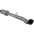 4" Cat & DPF Race Pipes with Muffler | 2011-2019 Ford Powerstroke 6.7L Mel's Manufacturing