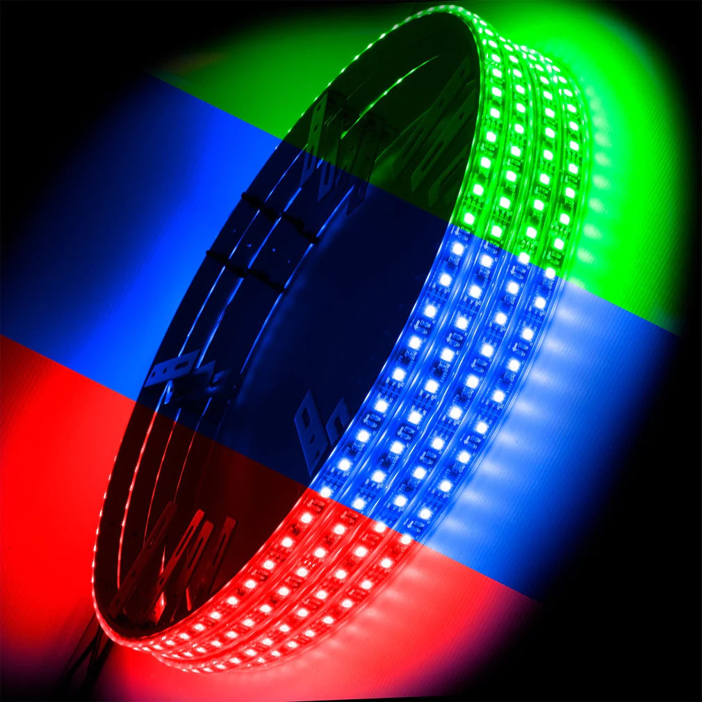 ORACLE LIGHTING LED ILLUMINATED WHEEL RINGS - COLORSHIFT