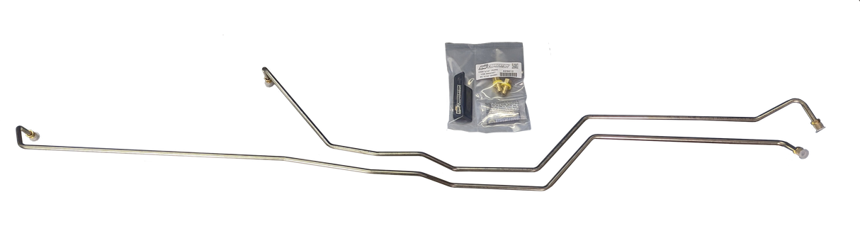 94.5-97 7.3L CNC Fab E4OD Transmission Cooler Stainless Line Kit - 425005 CNC Fabrication, LLC