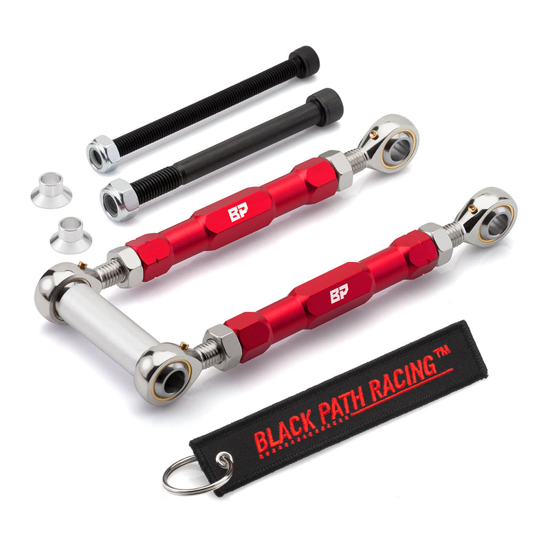 2006-2010 Suzuki GSXR 600 Red Adjustable Lowering Link