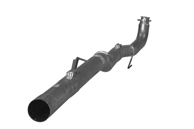 4" Cat & DPF Race Pipes | 2015.5-2016 GM 2500/3500 6.6L DURAMAX Mel's Manufacturing