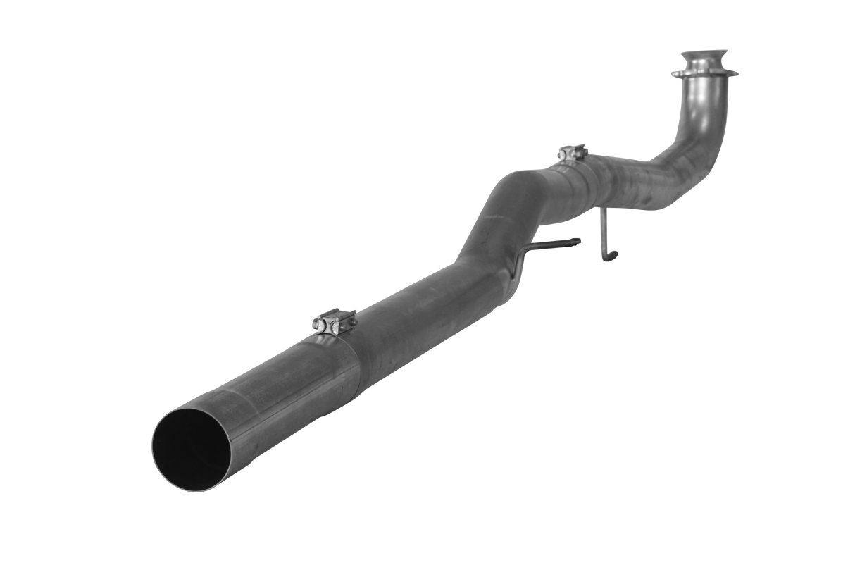 4" Cat & DPF Race Pipes | 2017-2026 GM 2500/3500 6.6L DURAMAX L5P Mel's Manufacturing