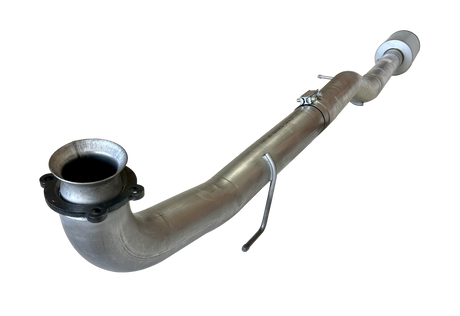4" Cat & DPF Race Pipes | 2017-2026 GM 2500/3500 6.6L DURAMAX L5P Mel's Manufacturing