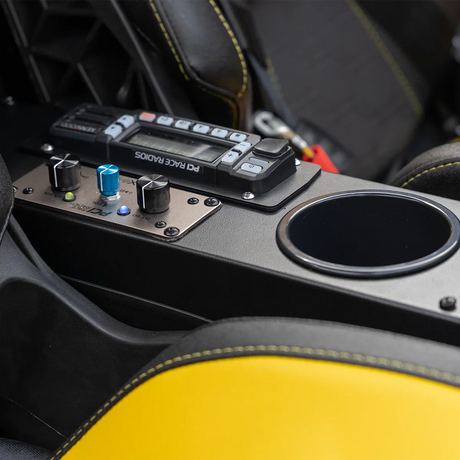 PCI Can Am Maverick R Radio and Intercom Package Center Console Mount