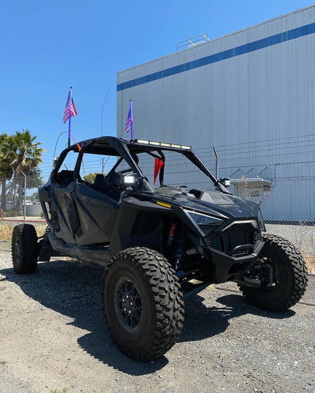 Polaris Pro R RZR 30" Roof Mounts For Light Bar or MPM Mount GGLighting