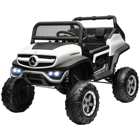 Mercedes-Benz Unimog 12V Kids Ride on Truck with Remote Control - Officially Licensed