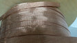 250 FEET 1/2 BRAIDED GROUND STRAP GROUNDING BARE PURE COPPER FLAT BRAID IN USA ACDC