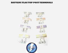Battery Cable Ends Copper FLAG Post Terminal Connectors 1/0 to 4/0 AC/DC WIRE AND SUPPLY