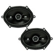 Kicker DSC6804 | 6"x8" 2-Way Coaxial Speakers 4-Ohm (Pair) Kicker