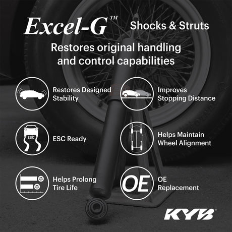 KYB 13-14 Subaru Legacy AWD Excel-G Gas Strut - Front Right