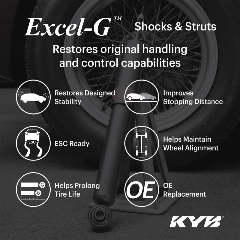 KYB 16-25 Dodge Durango (w/o Sport & High Perf Susp.) Excel-G Gas Strut - Front Right
