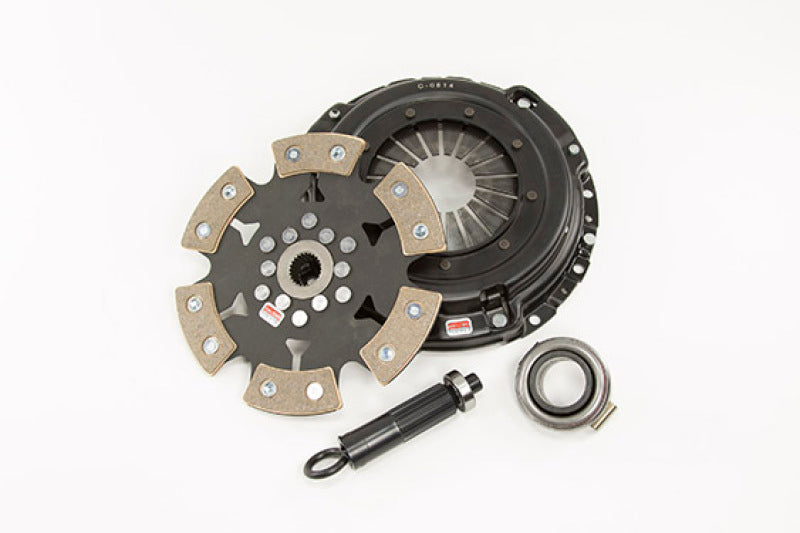 Kit d'embrayage rigide en céramique à 6 plaquettes pour Honda Civic Del Sol Stage 4 1993-1995 Competition Clutch