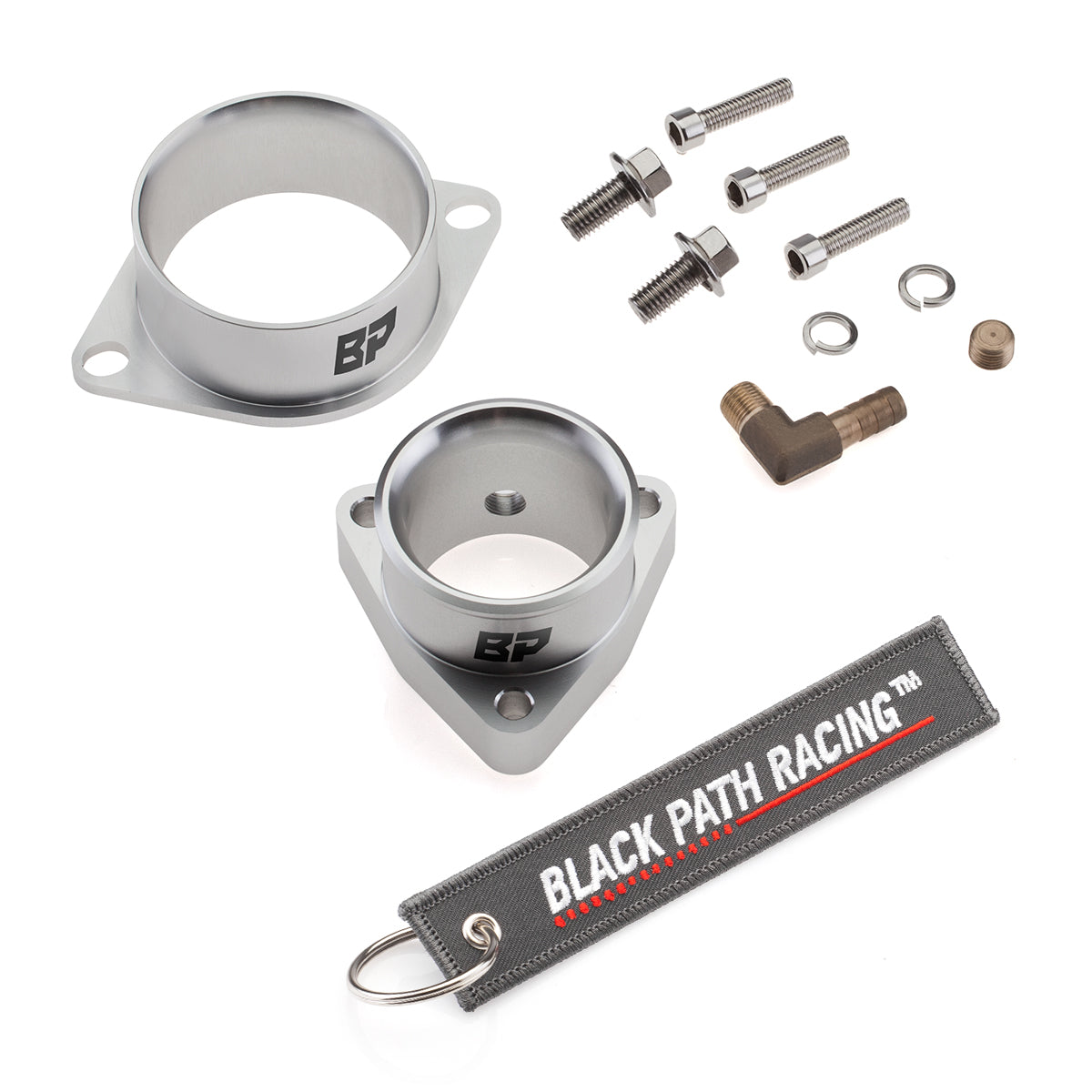 Universal Turbo Compressor Inlet + Outlet Adapter Flange For Subaru