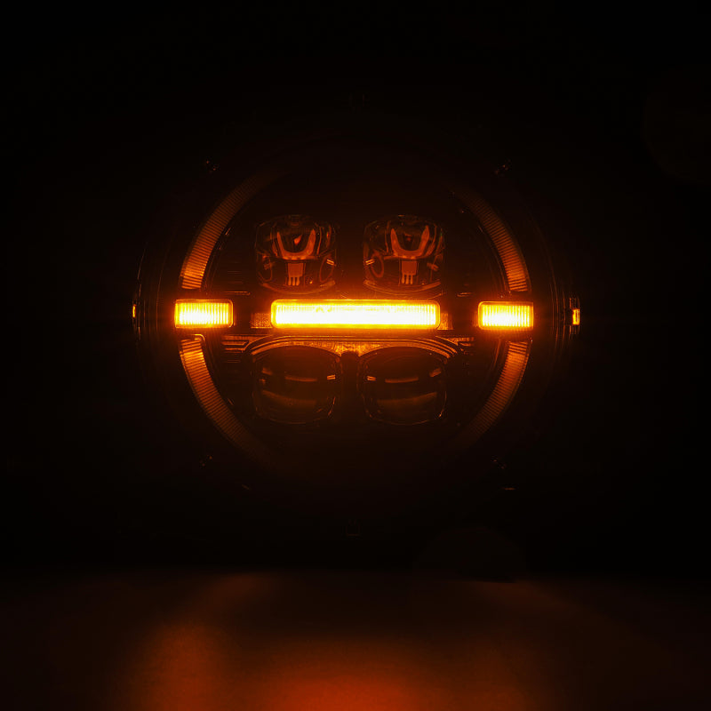 AlphaRex NOVA-Series LED Projector Headlights Black | '18-Current JL Wrangler / '20-Current JT Gladiator