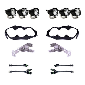 Baja Design Can-Am, Maverick R, Triple S1 Headlight Kit Baja Designs