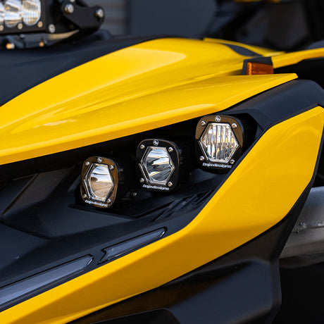Baja Design Can-Am, Maverick R, Triple S1 Headlight Kit Baja Designs