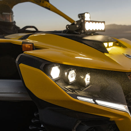 Baja Design Can-Am, Maverick R, Triple S1 Headlight Kit Baja Designs