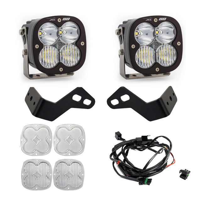 Baja Design Can-Am, Maverick R, XL80 A-Pillar Kit Baja Designs