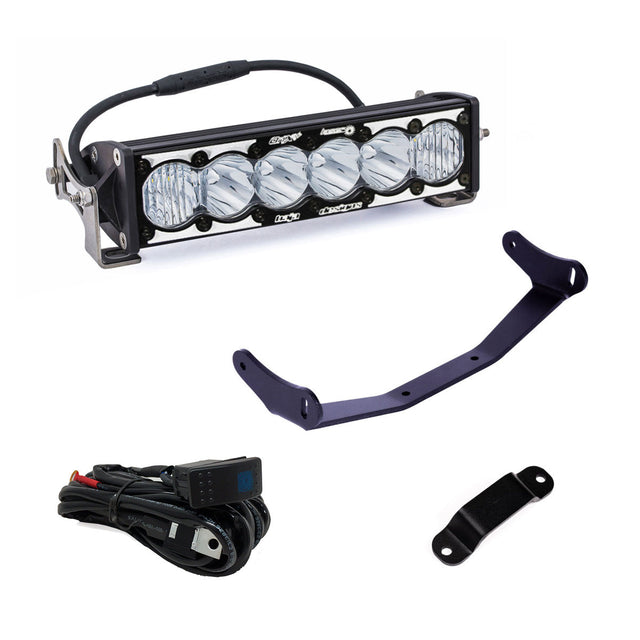 Baja Design Can-Am, Maverick R, 10" OnX6+ Laser Hybrid Shock Tower Kit Baja Designs