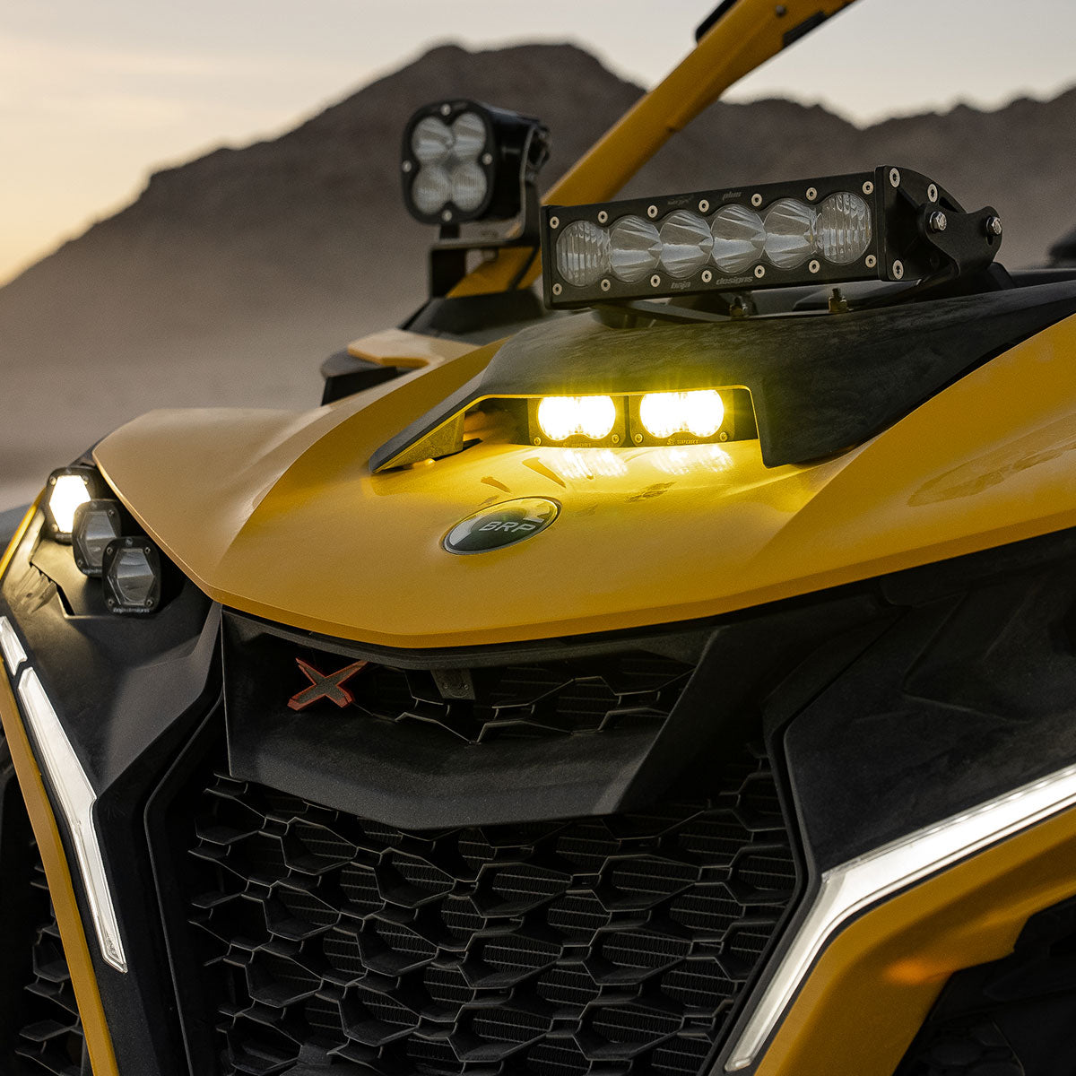 Baja Design Can-Am, Maverick R, Dual S2 Pro Hood Kit Baja Designs
