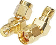 45° Degree Angle SMA Male to RP Female SMA Connector TekShack