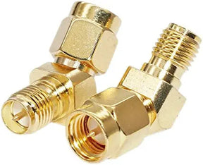 45° Degree Angle SMA Male to RP Female SMA Connector TekShack