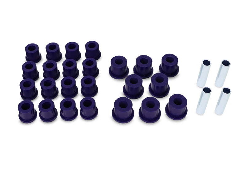 Kit de bagues de ressorts à lames et de sport SuperPro 1987 pour Jeep Wrangler