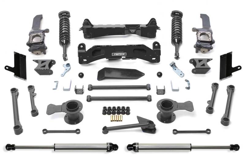 Système de performance Fabtech 2015-21 Toyota 4Runner 4WD 6 pouces avec Dl 2,5C/O et 2,25