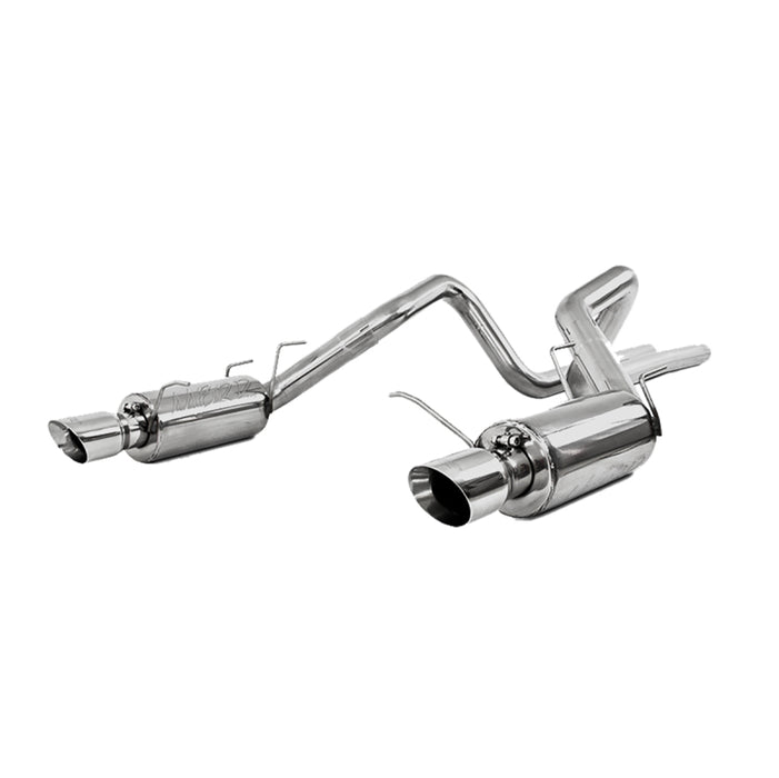 Système d'échappement Cat Back de 3 pouces pour Ford Mustang GT 5.0L à double échappement arrière divisé de la rue T409 MBRP 11-14