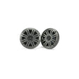 Kicker 45KM42 | 4" Marine Coaxial Speakers 2-Ohm - Charcoal & White Grilles (Pair) Kicker