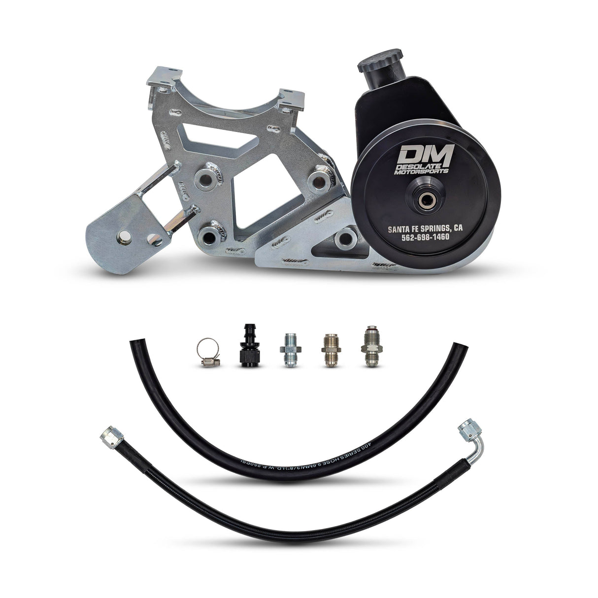 Desolate Motorsports Saginaw Power Steering Conversion Kit (7.5L 460 V8 | 1989–1996 F250/F350) Desolate Motorsports