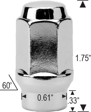 Wheel Spacer Lug Nut Far From Stock