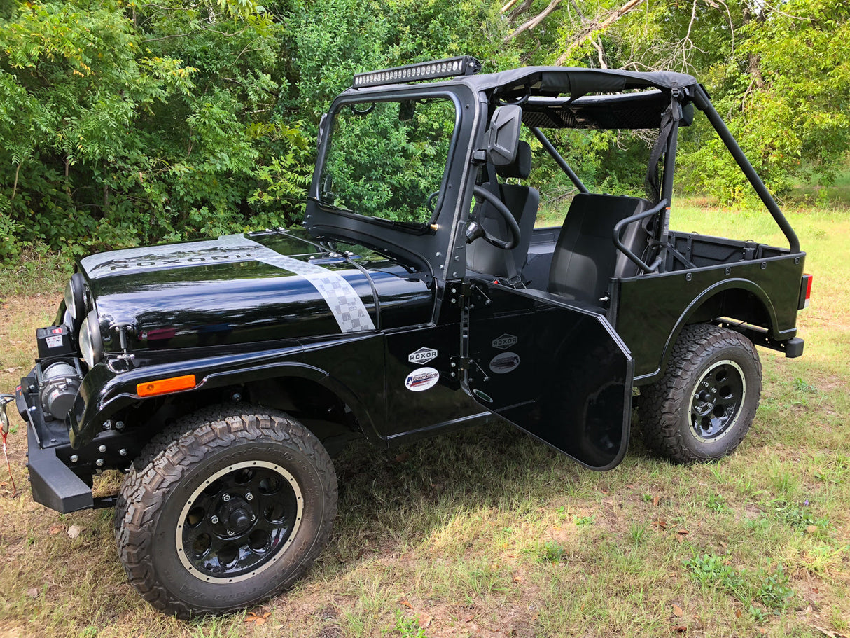 Half Doors - Gloss Black 2018-2026 Roxor Roxor Fortress Pro