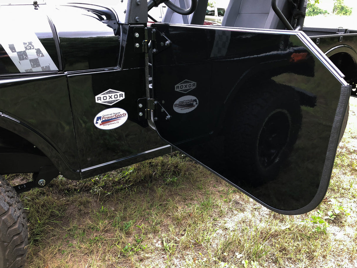 Half Doors - Gloss Black 2018-2026 Roxor Roxor Fortress Pro
