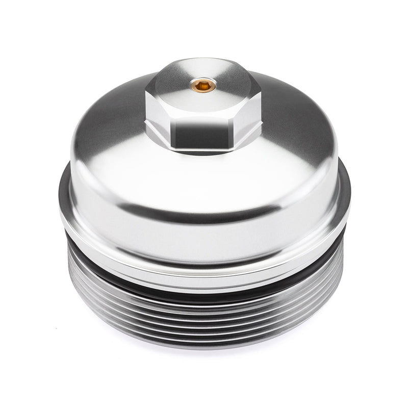 2003-2010 Ford F350 Super Duty Diesel Silver Fuel + Oil Filter Cap