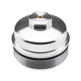 2003-2010 Ford E350 Super Duty Diesel Silver Fuel + Oil Filter Cap